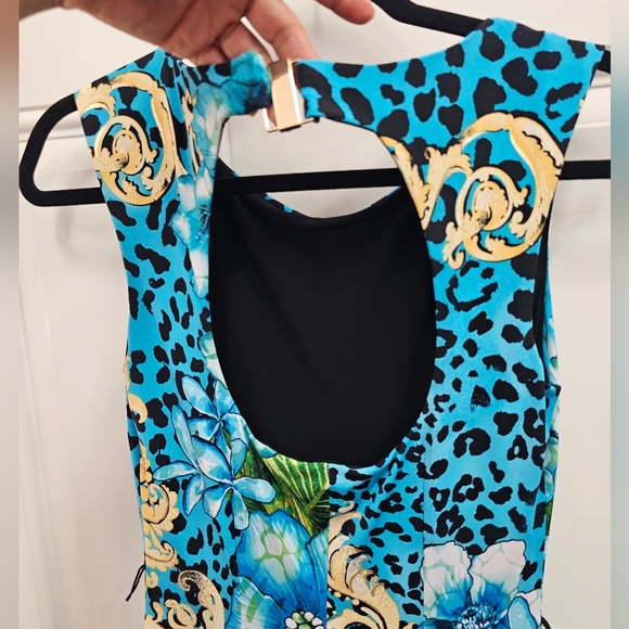 Sexy, mini, luxury, vacation, wedding, prom, dance, blue, festival, holiday - Picture 2 of 6